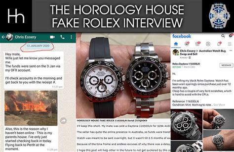 fake rolex horology house